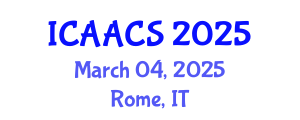International Conference on Agriculture, Agronomy and Crop Sciences (ICAACS) March 04, 2025 - Rome, Italy