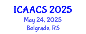International Conference on Agriculture, Agronomy and Crop Sciences (ICAACS) May 24, 2025 - Belgrade, Serbia
