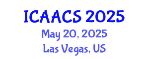 International Conference on Agriculture, Agronomy and Crop Sciences (ICAACS) May 20, 2025 - Las Vegas, United States