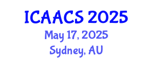 International Conference on Agriculture, Agronomy and Crop Sciences (ICAACS) May 17, 2025 - Sydney, Australia