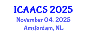 International Conference on Agriculture, Agronomy and Crop Sciences (ICAACS) November 04, 2025 - Amsterdam, Netherlands