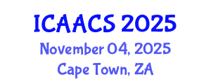 International Conference on Agriculture, Agronomy and Crop Sciences (ICAACS) November 04, 2025 - Cape Town, South Africa