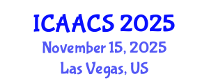 International Conference on Agriculture, Agronomy and Crop Sciences (ICAACS) November 15, 2025 - Las Vegas, United States
