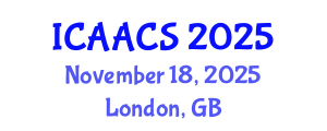International Conference on Agriculture, Agronomy and Crop Sciences (ICAACS) November 18, 2025 - London, United Kingdom