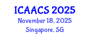 International Conference on Agriculture, Agronomy and Crop Sciences (ICAACS) November 18, 2025 - Singapore, Singapore