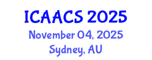 International Conference on Agriculture, Agronomy and Crop Sciences (ICAACS) November 04, 2025 - Sydney, Australia
