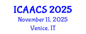 International Conference on Agriculture, Agronomy and Crop Sciences (ICAACS) November 11, 2025 - Venice, Italy