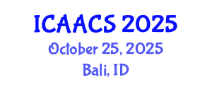 International Conference on Agriculture, Agronomy and Crop Sciences (ICAACS) October 25, 2025 - Bali, Indonesia