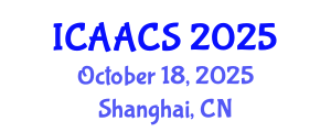International Conference on Agriculture, Agronomy and Crop Sciences (ICAACS) October 18, 2025 - Shanghai, China