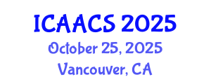 International Conference on Agriculture, Agronomy and Crop Sciences (ICAACS) October 25, 2025 - Vancouver, Canada