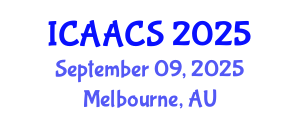 International Conference on Agriculture, Agronomy and Crop Sciences (ICAACS) September 09, 2025 - Melbourne, Australia
