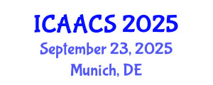 International Conference on Agriculture, Agronomy and Crop Sciences (ICAACS) September 23, 2025 - Munich, Germany