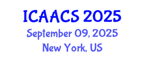 International Conference on Agriculture, Agronomy and Crop Sciences (ICAACS) September 09, 2025 - New York, United States