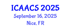 International Conference on Agriculture, Agronomy and Crop Sciences (ICAACS) September 16, 2025 - Nice, France