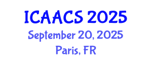 International Conference on Agriculture, Agronomy and Crop Sciences (ICAACS) September 20, 2025 - Paris, France