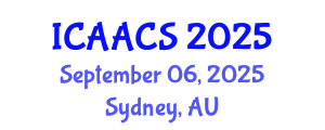 International Conference on Agriculture, Agronomy and Crop Sciences (ICAACS) September 06, 2025 - Sydney, Australia