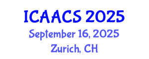 International Conference on Agriculture, Agronomy and Crop Sciences (ICAACS) September 16, 2025 - Zurich, Switzerland
