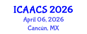International Conference on Agriculture, Agronomy and Crop Sciences (ICAACS) April 06, 2026 - Cancún, Mexico International Conference on Agriculture, Agronomy and Crop Sciences (ICAACS) April 06, 2026 - Cancún, Mexico