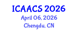 International Conference on Agriculture, Agronomy and Crop Sciences (ICAACS) April 06, 2026 - Chengdu, China International Conference on Agriculture, Agronomy and Crop Sciences (ICAACS) April 06, 2026 - Chengdu, China