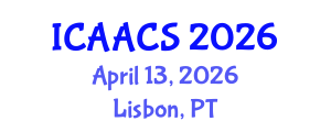 International Conference on Agriculture, Agronomy and Crop Sciences (ICAACS) April 13, 2026 - Lisbon, Portugal International Conference on Agriculture, Agronomy and Crop Sciences (ICAACS) April 13, 2026 - Lisbon, Portugal