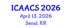 International Conference on Agriculture, Agronomy and Crop Sciences (ICAACS) April 13, 2026 - Seoul, Republic of Korea International Conference on Agriculture, Agronomy and Crop Sciences (ICAACS) April 13, 2026 - Seoul, Republic of Korea