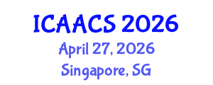 International Conference on Agriculture, Agronomy and Crop Sciences (ICAACS) April 27, 2026 - Singapore, Singapore International Conference on Agriculture, Agronomy and Crop Sciences (ICAACS) April 27, 2026 - Singapore, Singapore