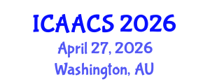 International Conference on Agriculture, Agronomy and Crop Sciences (ICAACS) April 27, 2026 - Washington, Australia International Conference on Agriculture, Agronomy and Crop Sciences (ICAACS) April 27, 2026 - Washington, Australia