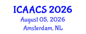 International Conference on Agriculture, Agronomy and Crop Sciences (ICAACS) August 05, 2026 - Amsterdam, Netherlands International Conference on Agriculture, Agronomy and Crop Sciences (ICAACS) August 05, 2026 - Amsterdam, Netherlands