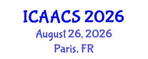 International Conference on Agriculture, Agronomy and Crop Sciences (ICAACS) August 26, 2026 - Paris, France International Conference on Agriculture, Agronomy and Crop Sciences (ICAACS) August 26, 2026 - Paris, France