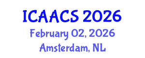 International Conference on Agriculture, Agronomy and Crop Sciences (ICAACS) February 02, 2026 - Amsterdam, Netherlands International Conference on Agriculture, Agronomy and Crop Sciences (ICAACS) February 02, 2026 - Amsterdam, Netherlands
