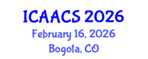 International Conference on Agriculture, Agronomy and Crop Sciences (ICAACS) February 16, 2026 - Bogota, Colombia International Conference on Agriculture, Agronomy and Crop Sciences (ICAACS) February 16, 2026 - Bogota, Colombia