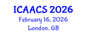International Conference on Agriculture, Agronomy and Crop Sciences (ICAACS) February 16, 2026 - London, United Kingdom International Conference on Agriculture, Agronomy and Crop Sciences (ICAACS) February 16, 2026 - London, United Kingdom