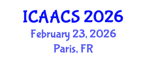 International Conference on Agriculture, Agronomy and Crop Sciences (ICAACS) February 23, 2026 - Paris, France International Conference on Agriculture, Agronomy and Crop Sciences (ICAACS) February 23, 2026 - Paris, France