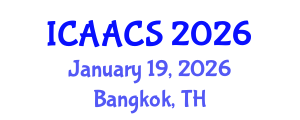 International Conference on Agriculture, Agronomy and Crop Sciences (ICAACS) January 19, 2026 - Bangkok, Thailand International Conference on Agriculture, Agronomy and Crop Sciences (ICAACS) January 19, 2026 - Bangkok, Thailand