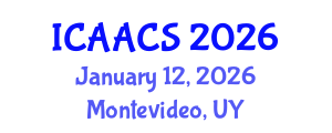 International Conference on Agriculture, Agronomy and Crop Sciences (ICAACS) January 12, 2026 - Montevideo, Uruguay International Conference on Agriculture, Agronomy and Crop Sciences (ICAACS) January 12, 2026 - Montevideo, Uruguay