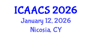 International Conference on Agriculture, Agronomy and Crop Sciences (ICAACS) January 12, 2026 - Nicosia, Cyprus International Conference on Agriculture, Agronomy and Crop Sciences (ICAACS) January 12, 2026 - Nicosia, Cyprus
