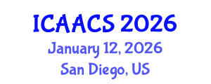 International Conference on Agriculture, Agronomy and Crop Sciences (ICAACS) January 12, 2026 - San Diego, United States International Conference on Agriculture, Agronomy and Crop Sciences (ICAACS) January 12, 2026 - San Diego, United States