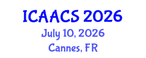 International Conference on Agriculture, Agronomy and Crop Sciences (ICAACS) July 10, 2026 - Cannes, France International Conference on Agriculture, Agronomy and Crop Sciences (ICAACS) July 10, 2026 - Cannes, France
