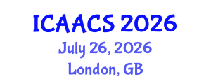 International Conference on Agriculture, Agronomy and Crop Sciences (ICAACS) July 26, 2026 - London, United Kingdom International Conference on Agriculture, Agronomy and Crop Sciences (ICAACS) July 26, 2026 - London, United Kingdom