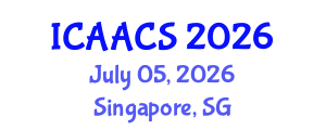 International Conference on Agriculture, Agronomy and Crop Sciences (ICAACS) July 05, 2026 - Singapore, Singapore International Conference on Agriculture, Agronomy and Crop Sciences (ICAACS) July 05, 2026 - Singapore, Singapore