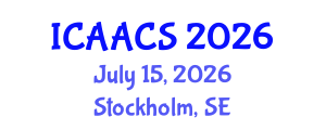 International Conference on Agriculture, Agronomy and Crop Sciences (ICAACS) July 15, 2026 - Stockholm, Sweden International Conference on Agriculture, Agronomy and Crop Sciences (ICAACS) July 15, 2026 - Stockholm, Sweden