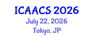 International Conference on Agriculture, Agronomy and Crop Sciences (ICAACS) July 22, 2026 - Tokyo, Japan International Conference on Agriculture, Agronomy and Crop Sciences (ICAACS) July 22, 2026 - Tokyo, Japan