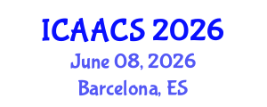 International Conference on Agriculture, Agronomy and Crop Sciences (ICAACS) June 08, 2026 - Barcelona, Spain International Conference on Agriculture, Agronomy and Crop Sciences (ICAACS) June 08, 2026 - Barcelona, Spain