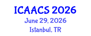 International Conference on Agriculture, Agronomy and Crop Sciences (ICAACS) June 29, 2026 - Istanbul, Turkey International Conference on Agriculture, Agronomy and Crop Sciences (ICAACS) June 29, 2026 - Istanbul, Turkey