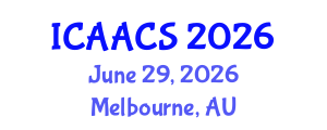 International Conference on Agriculture, Agronomy and Crop Sciences (ICAACS) June 29, 2026 - Melbourne, Australia International Conference on Agriculture, Agronomy and Crop Sciences (ICAACS) June 29, 2026 - Melbourne, Australia
