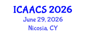 International Conference on Agriculture, Agronomy and Crop Sciences (ICAACS) June 29, 2026 - Nicosia, Cyprus International Conference on Agriculture, Agronomy and Crop Sciences (ICAACS) June 29, 2026 - Nicosia, Cyprus