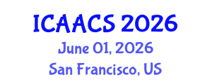 International Conference on Agriculture, Agronomy and Crop Sciences (ICAACS) June 01, 2026 - San Francisco, United States International Conference on Agriculture, Agronomy and Crop Sciences (ICAACS) June 01, 2026 - San Francisco, United States
