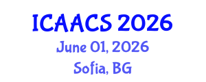 International Conference on Agriculture, Agronomy and Crop Sciences (ICAACS) June 01, 2026 - Sofia, Bulgaria International Conference on Agriculture, Agronomy and Crop Sciences (ICAACS) June 01, 2026 - Sofia, Bulgaria