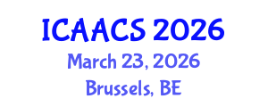 International Conference on Agriculture, Agronomy and Crop Sciences (ICAACS) March 23, 2026 - Brussels, Belgium International Conference on Agriculture, Agronomy and Crop Sciences (ICAACS) March 23, 2026 - Brussels, Belgium