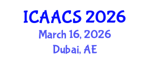 International Conference on Agriculture, Agronomy and Crop Sciences (ICAACS) March 16, 2026 - Dubai, United Arab Emirates International Conference on Agriculture, Agronomy and Crop Sciences (ICAACS) March 16, 2026 - Dubai, United Arab Emirates